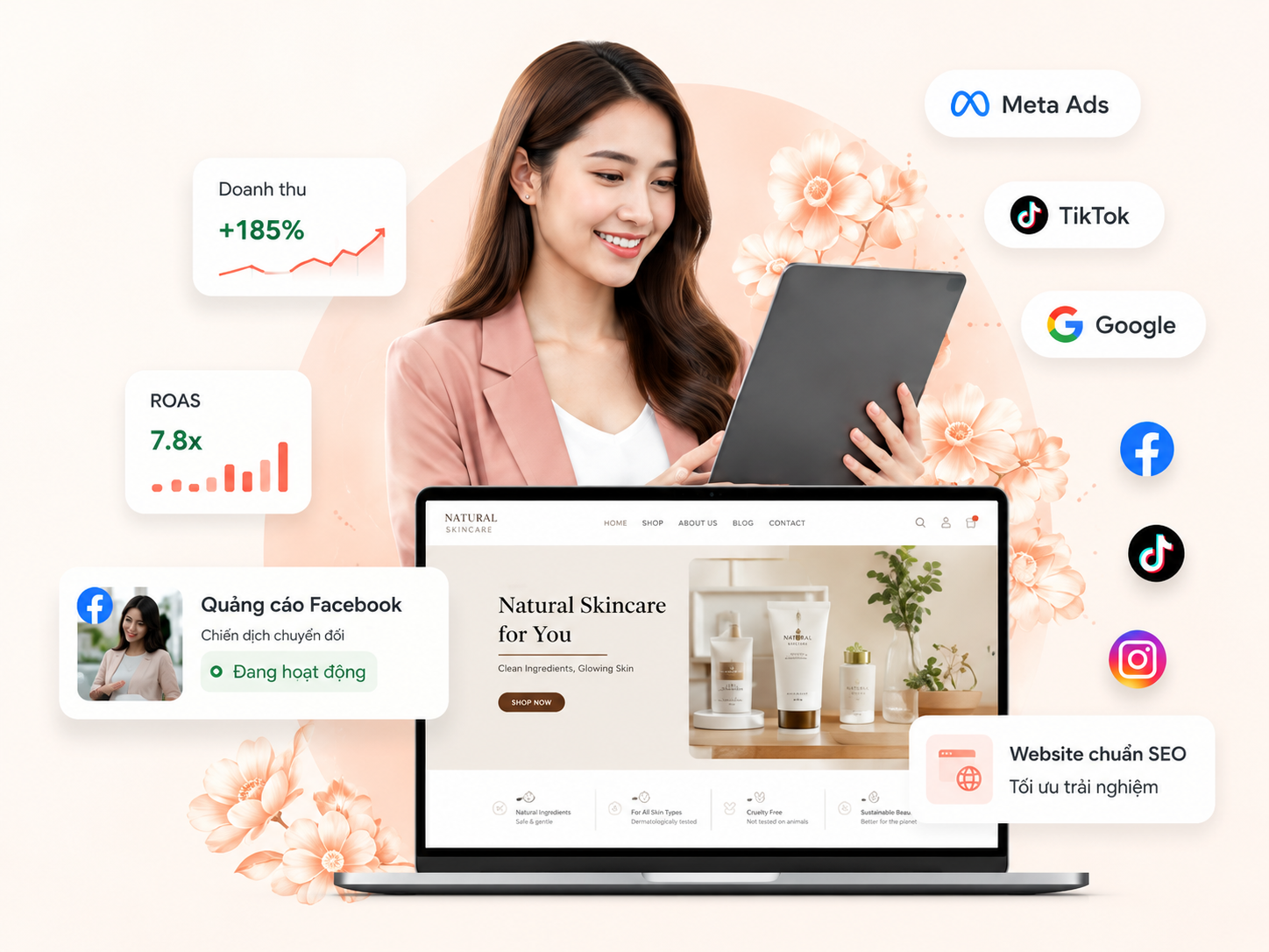 Hoa Thời Gian Digital Marketing